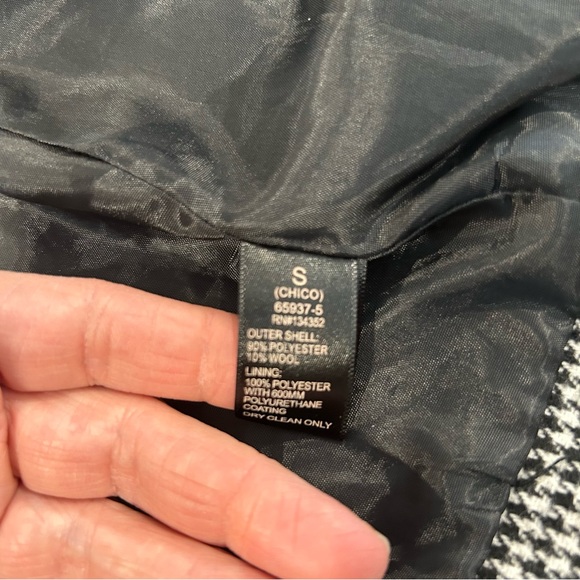 Houndstooth Check Overcoat - Picture 10 of 15